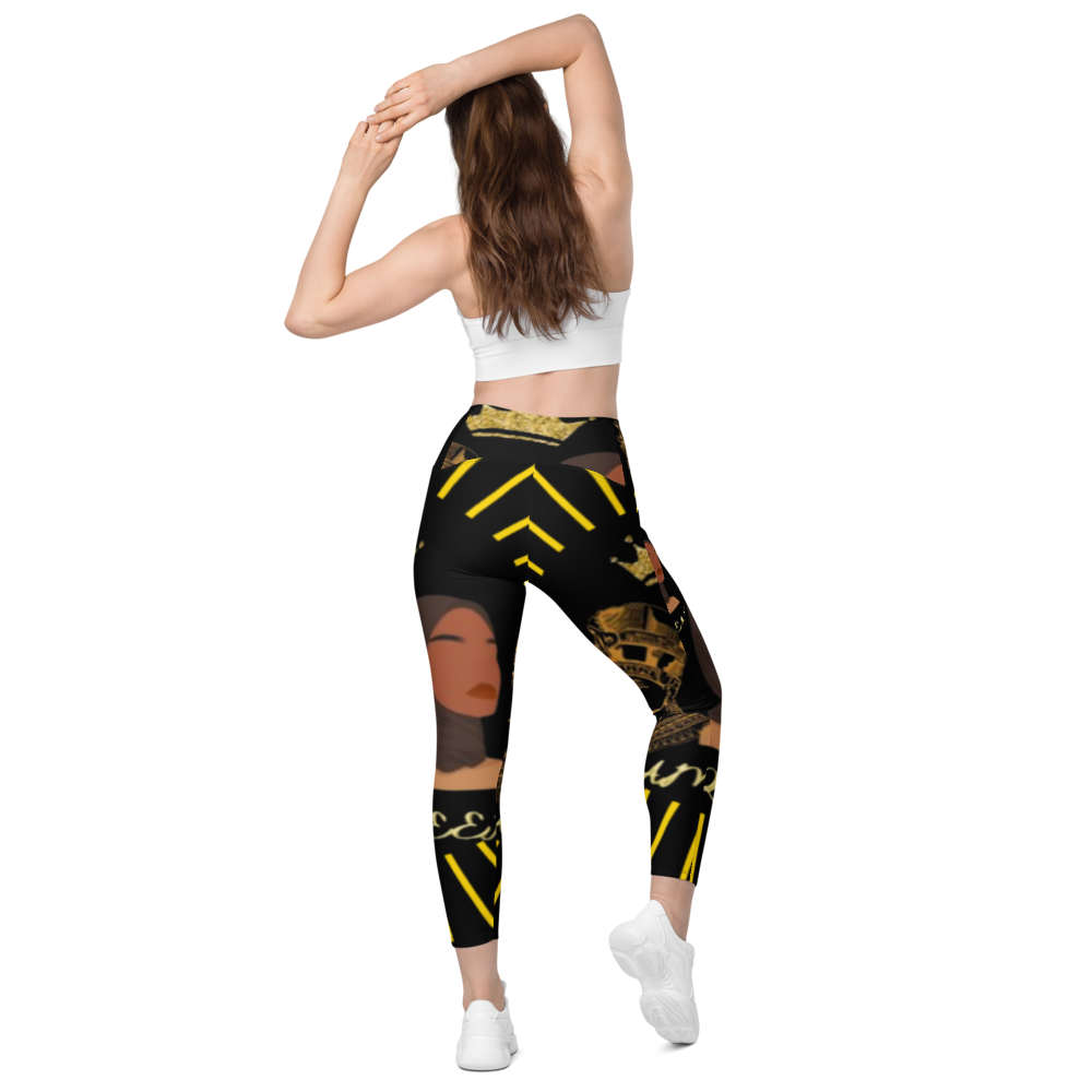 DamQueen Rule The World Leggings