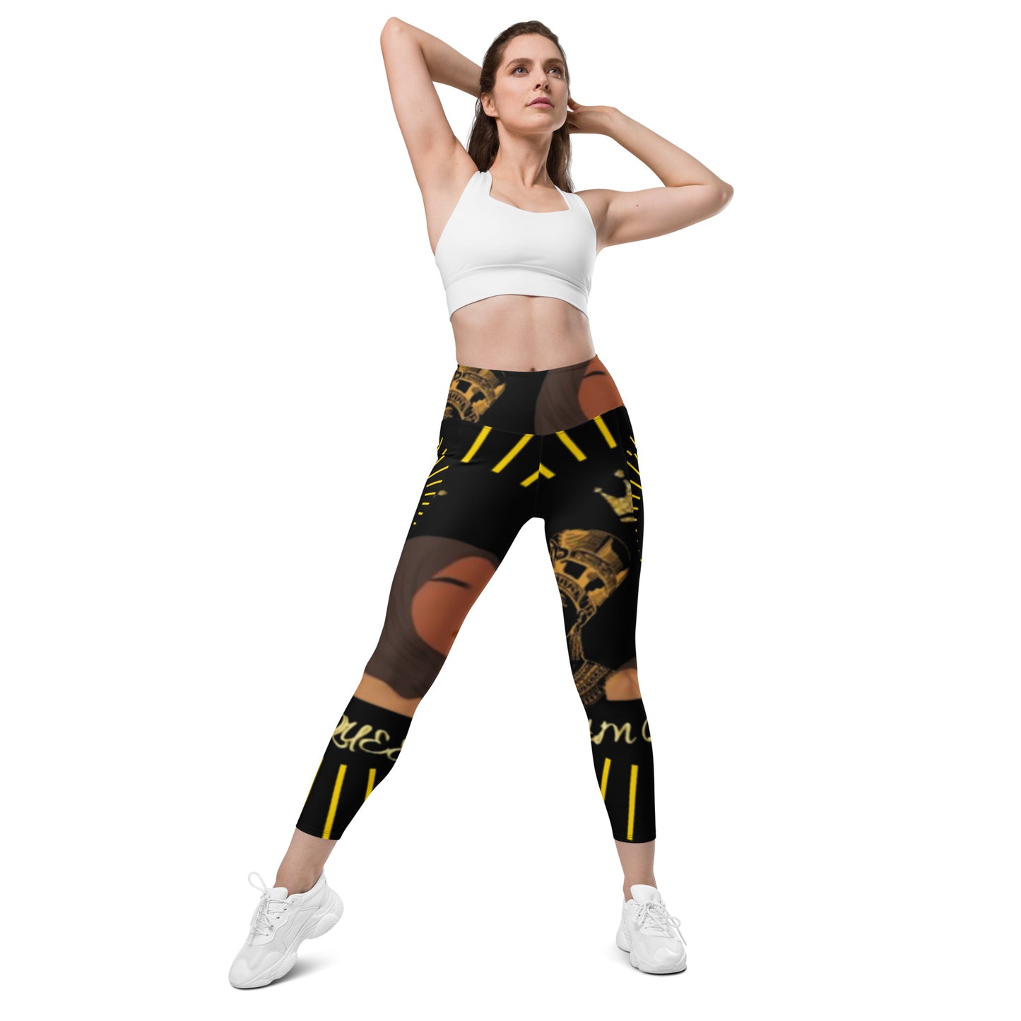 DamQueen Rule The World Leggings