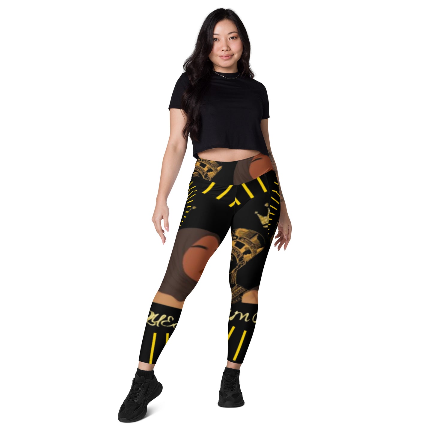 DamQueen Rule The World Leggings