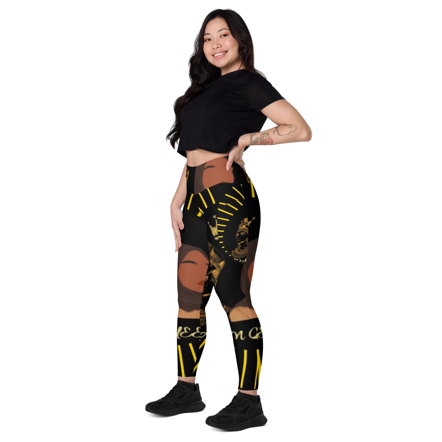 DamQueen Rule The World Leggings