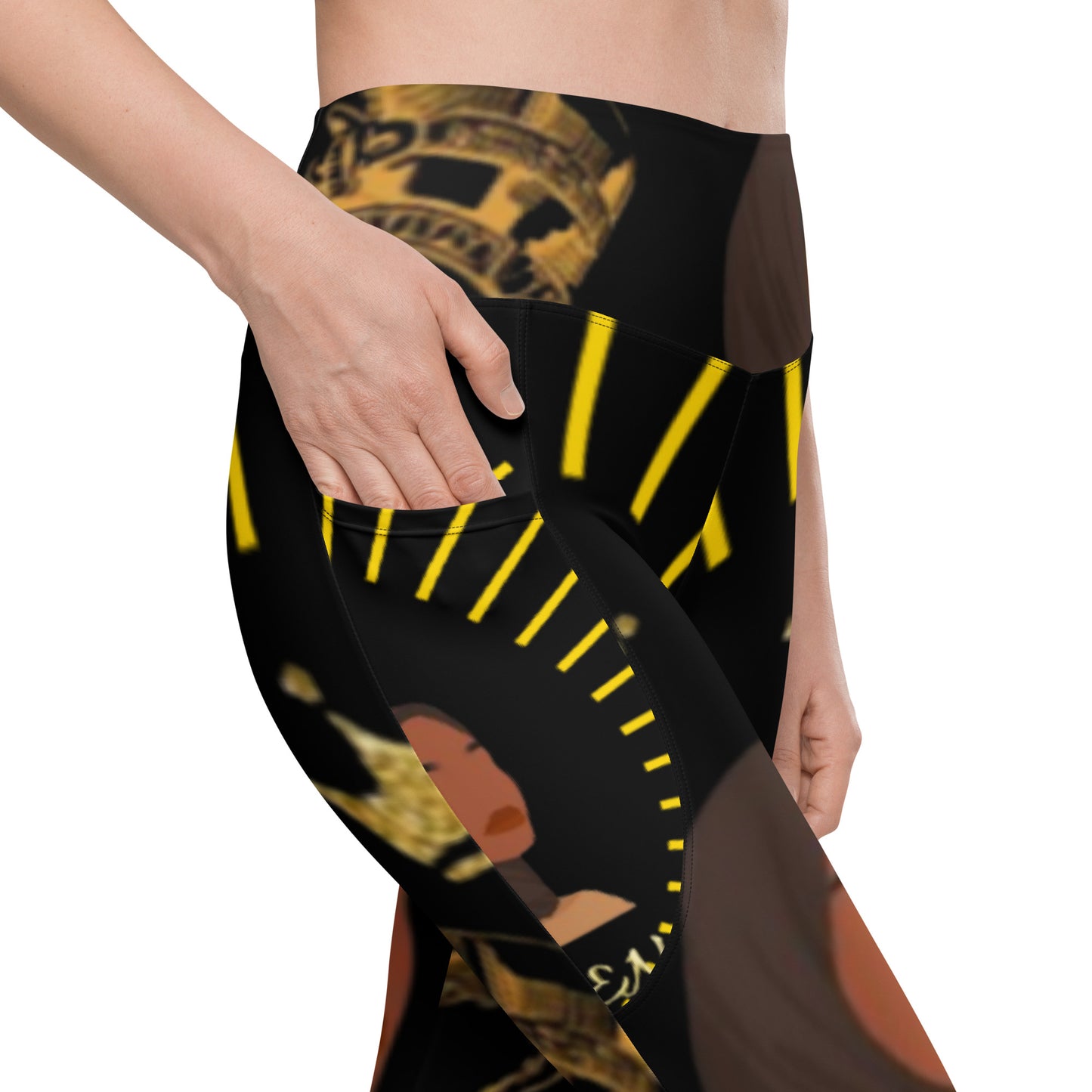 DamQueen Rule The World Leggings