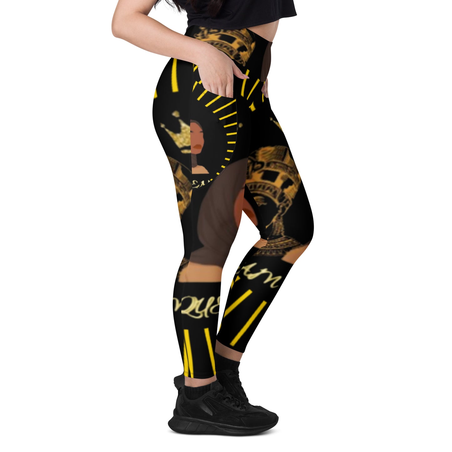 DamQueen Rule The World Leggings