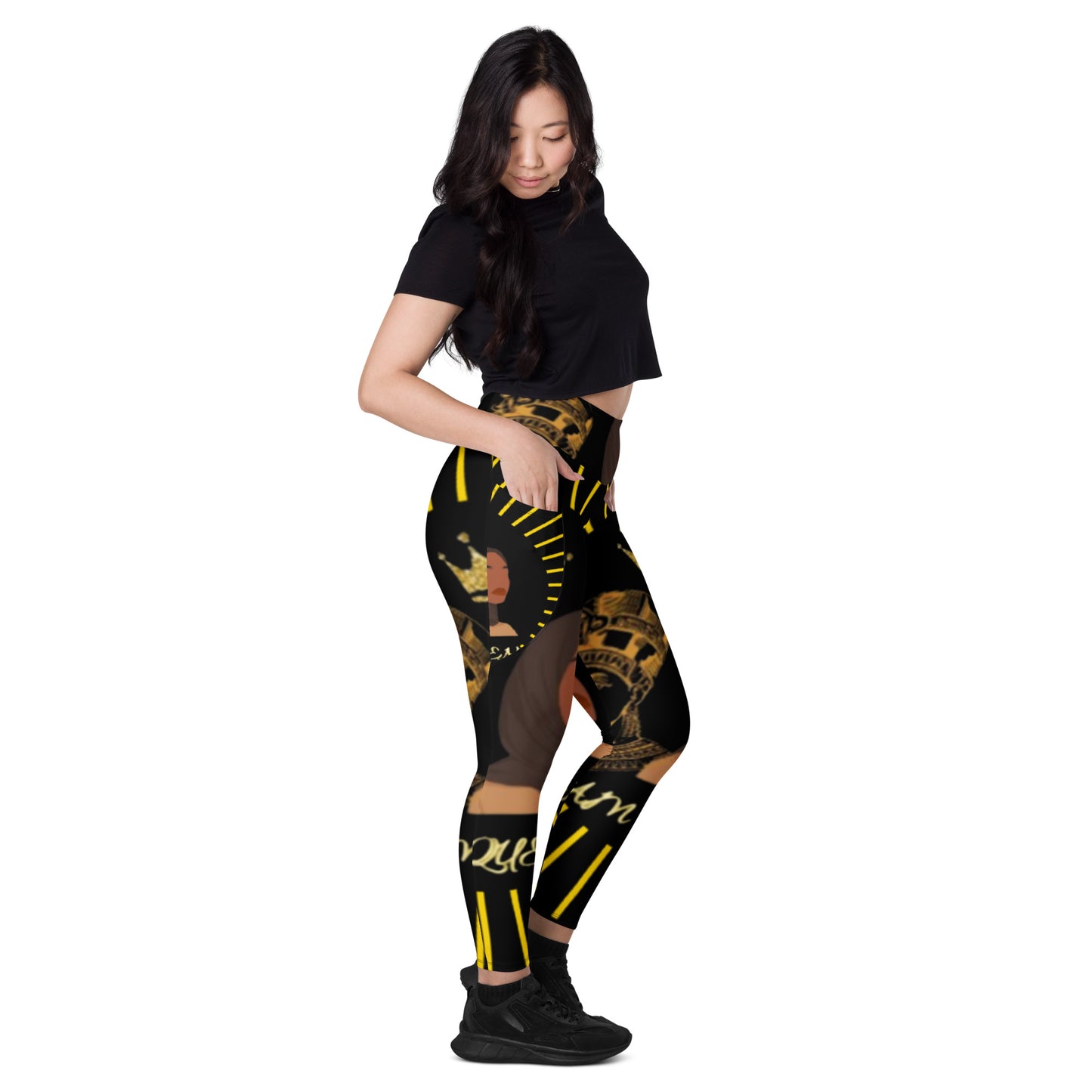DamQueen Rule The World Leggings