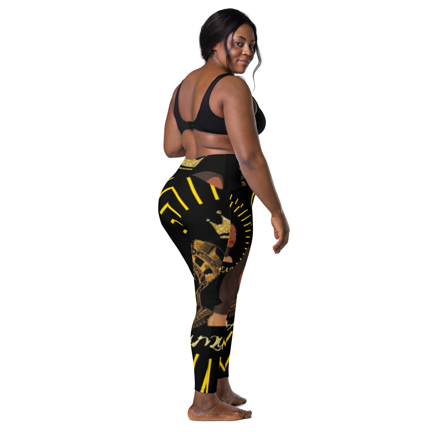 DamQueen Rule The World Leggings