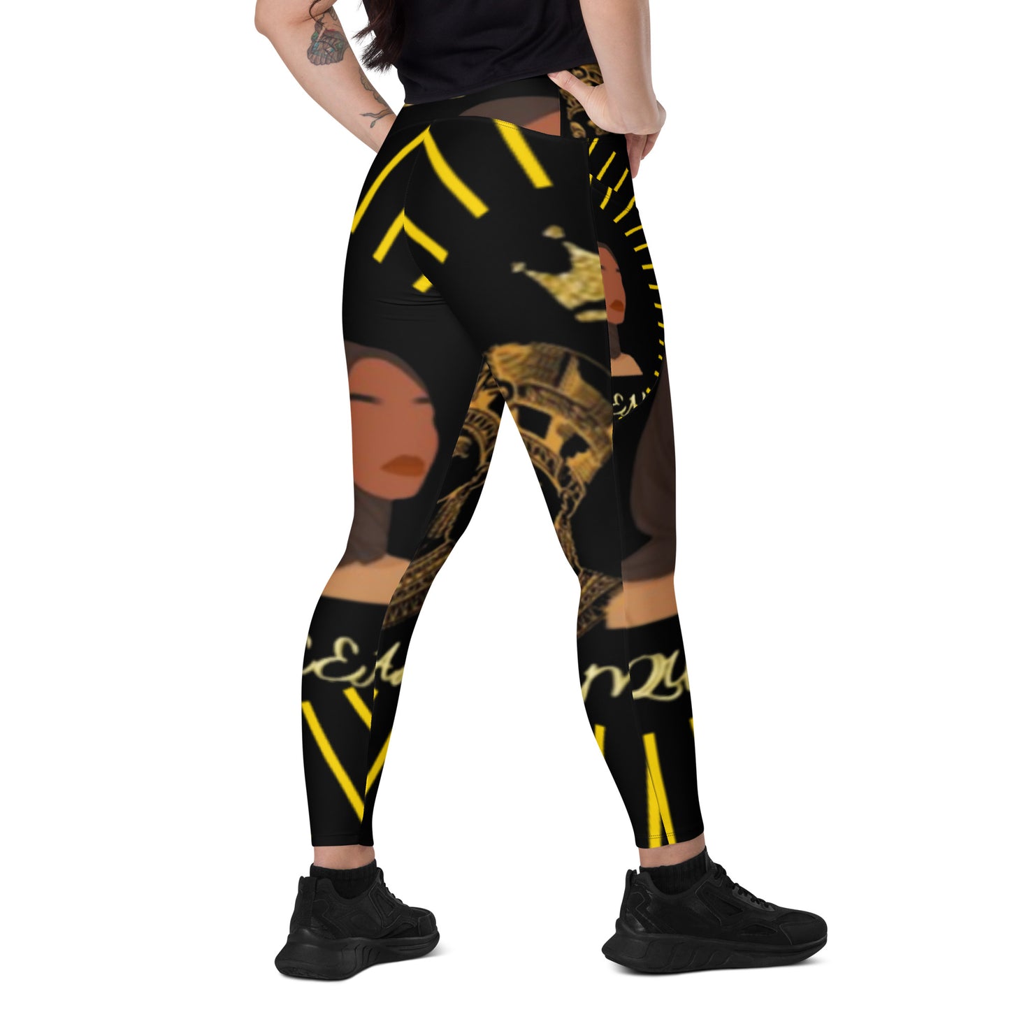 DamQueen Rule The World Leggings