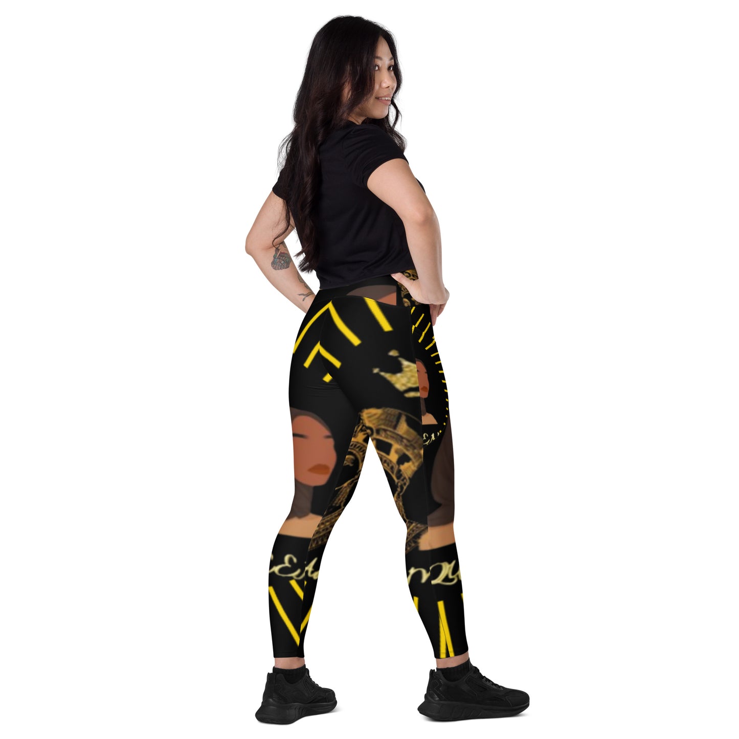 DamQueen Rule The World Leggings
