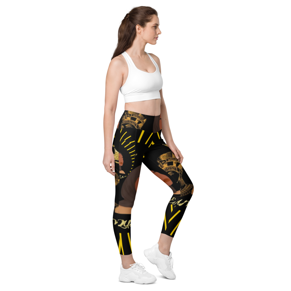 DamQueen Rule The World Leggings