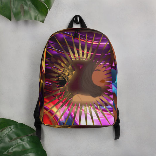DamQueen Radiant Glow Queen Minimalist Backpack