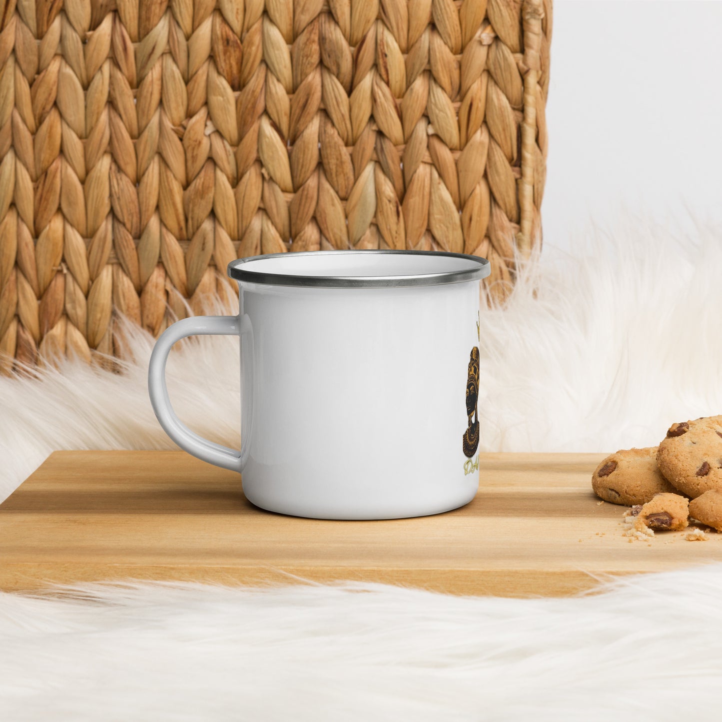 DamQueen Royal Reigns Enamel Mug