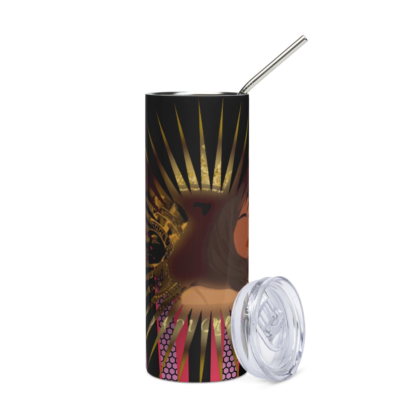DamQueen Metaverse Majesty Stainless Steel Tumbler