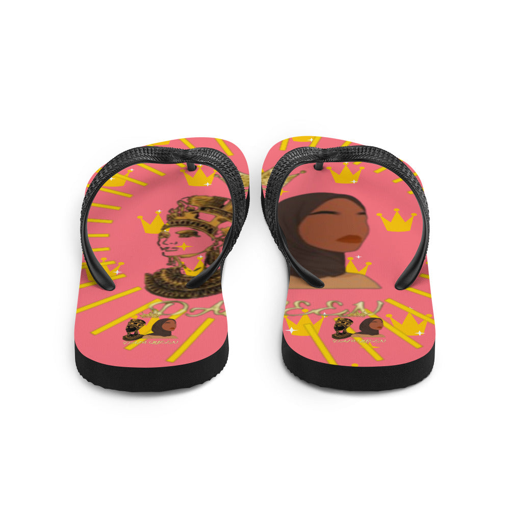 DamQueen Crowned Bliss Women's Flip Flops