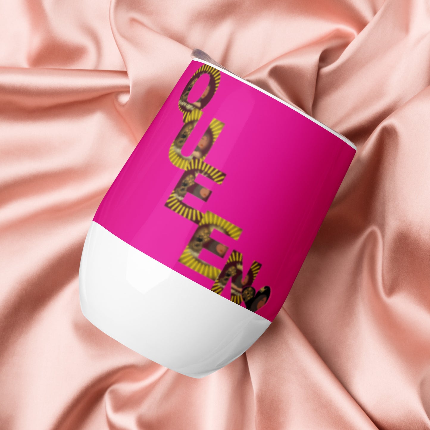 DamQueen Queenin Wine Tumbler