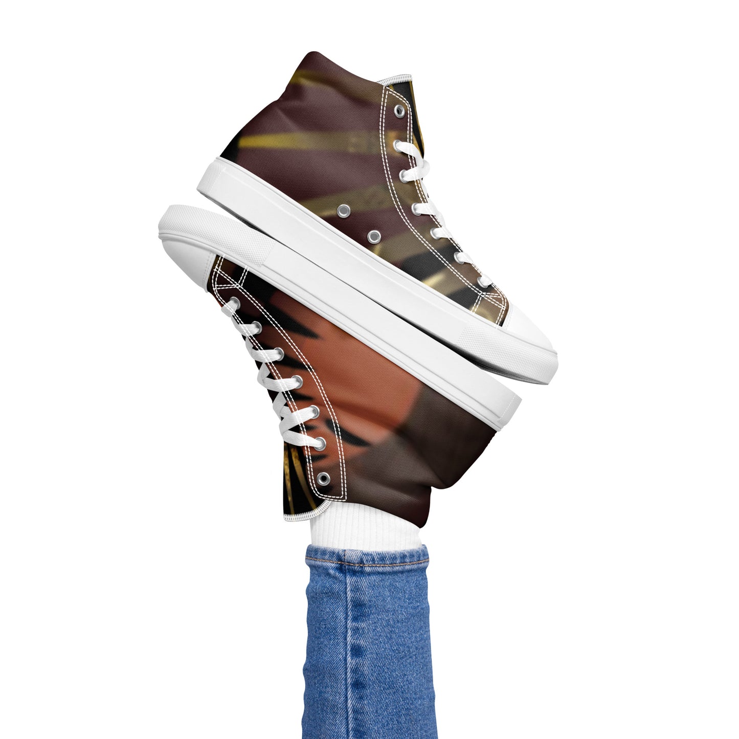 DamQueen Daringly Royal Women’s High-Top Shoes
