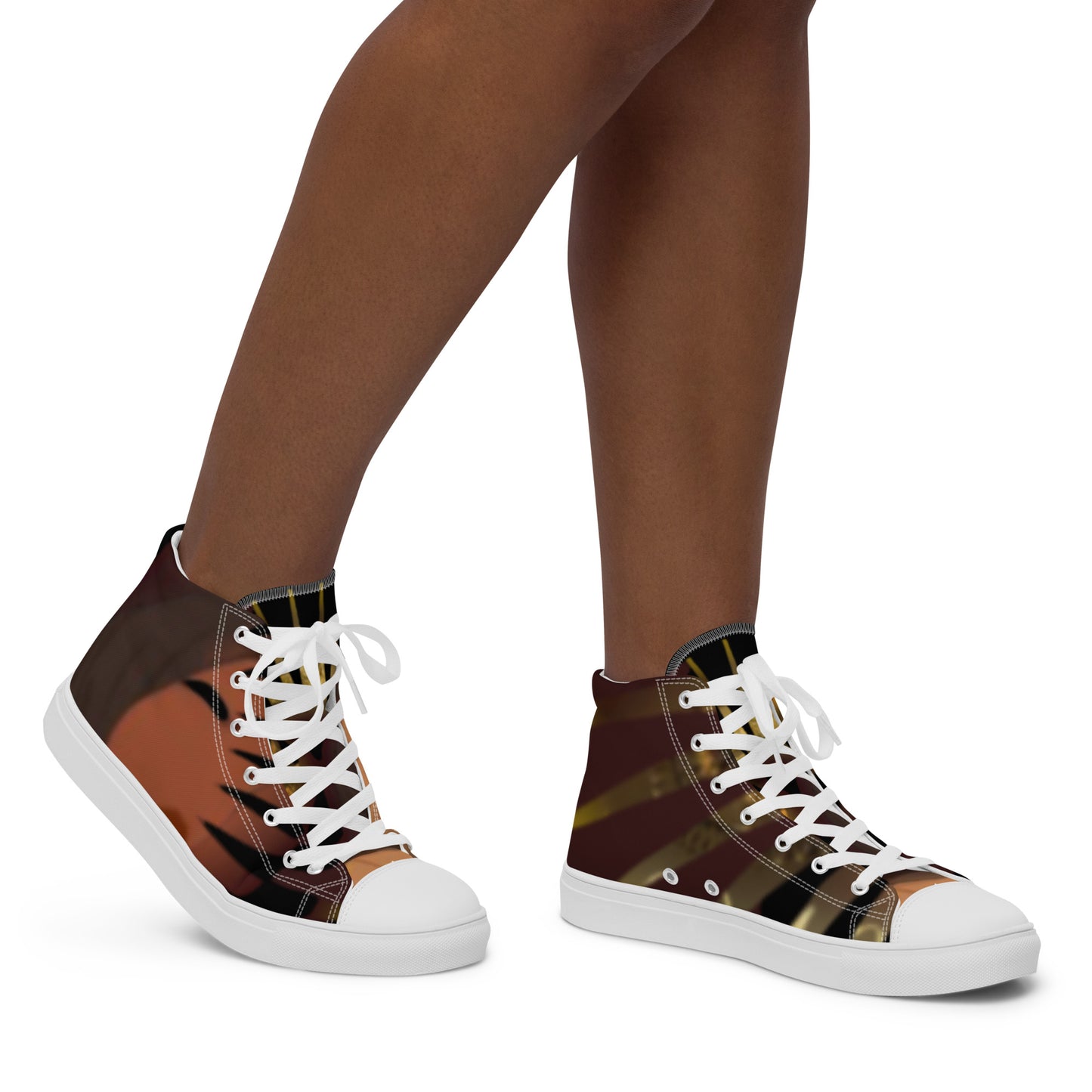 DamQueen Daringly Royal Women’s High-Top Shoes
