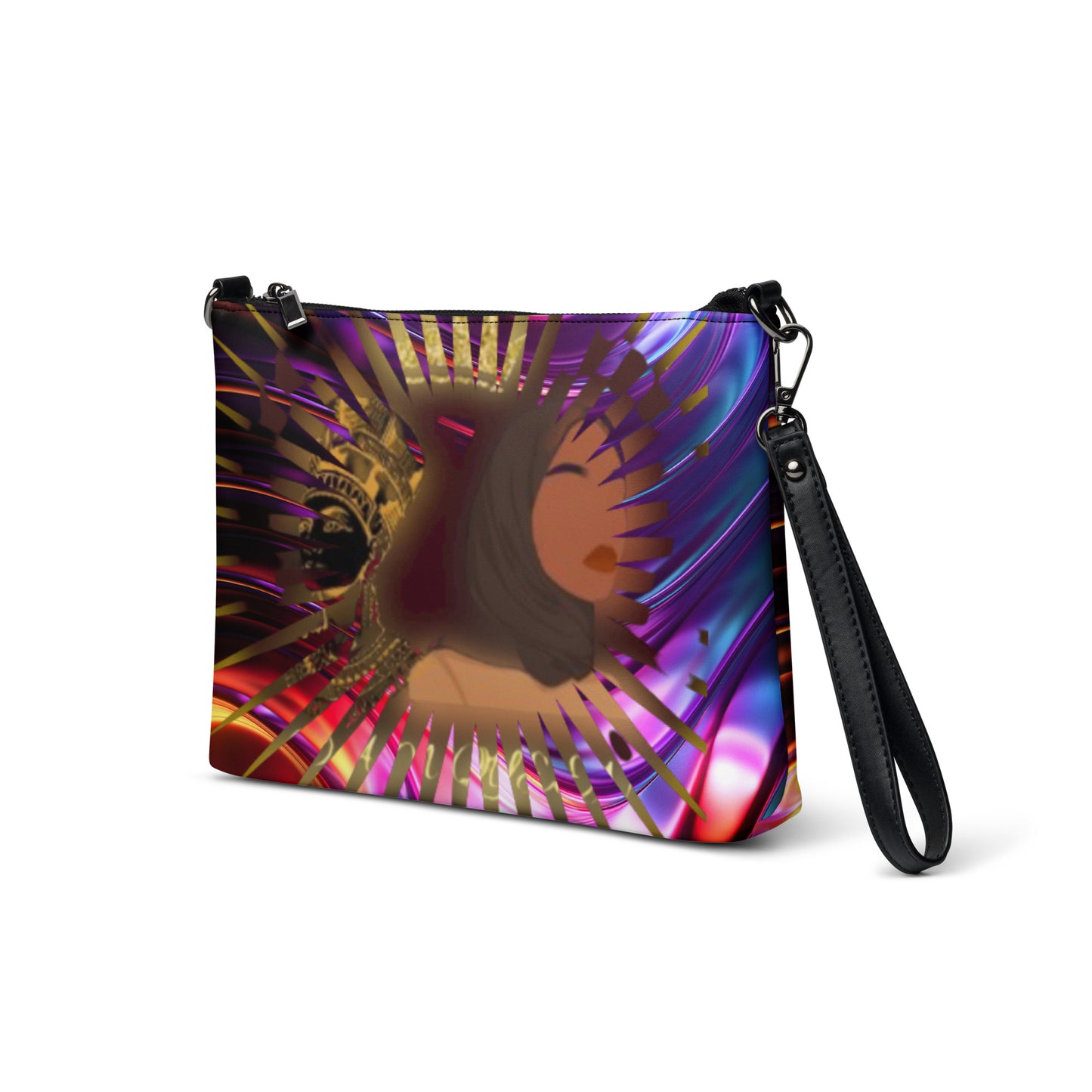 DamQueen Radiant Glow Queen Crossbody Bag