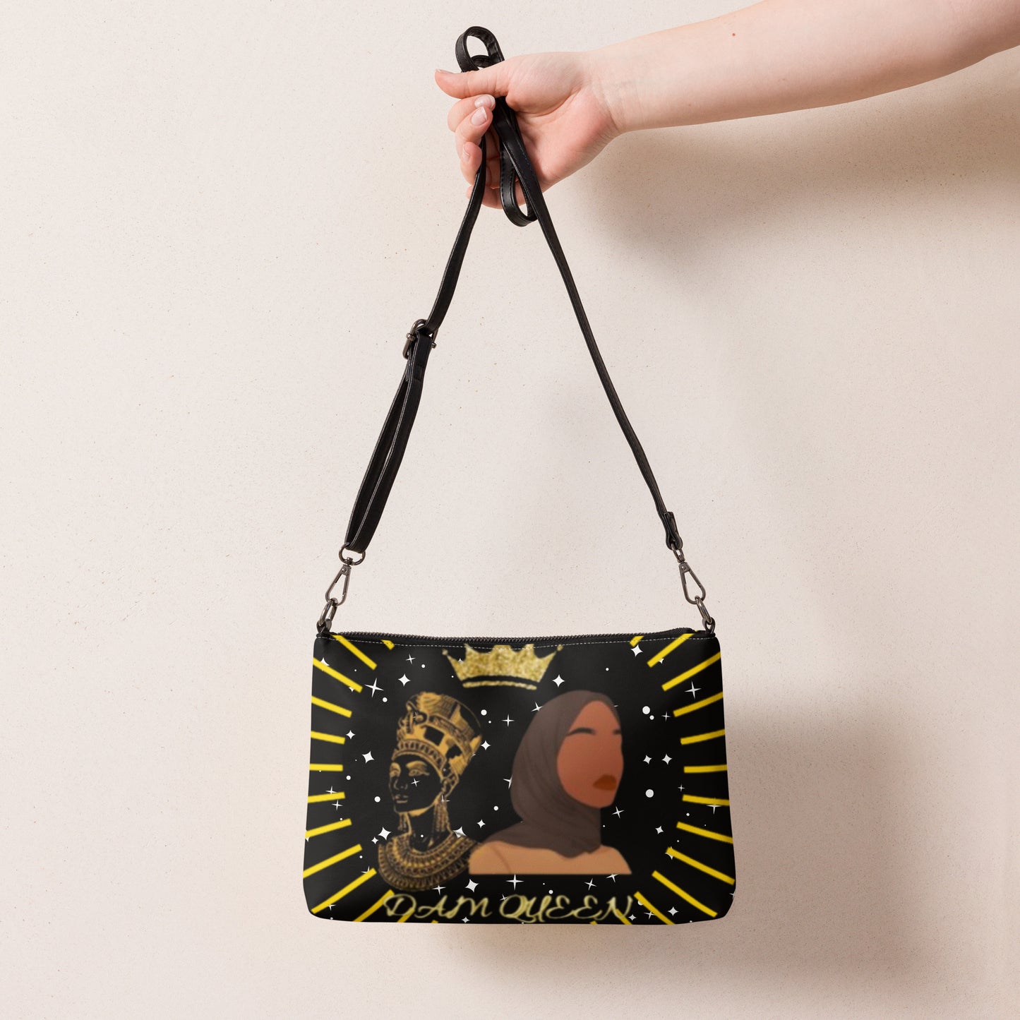 DamQueen Rule the Universe Crossbody Bag