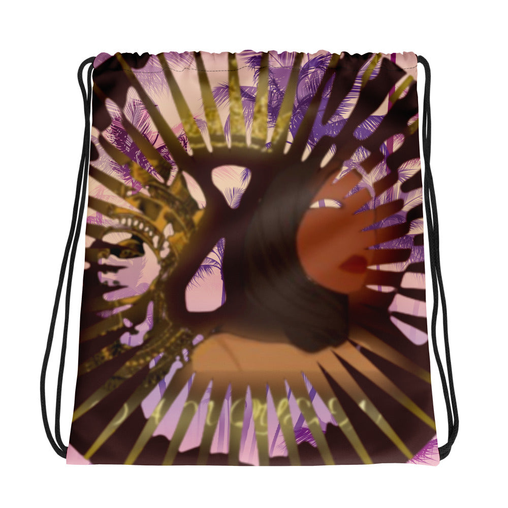 DamQueen Royal Spectrum Drawstring Bag