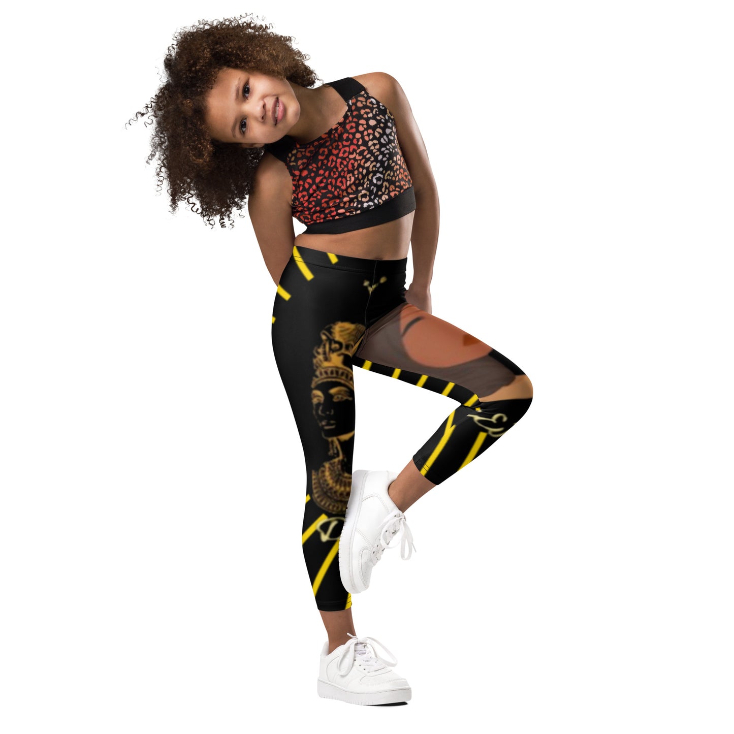 DamQueen Royal Diva Girls Leggings