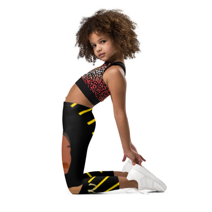 DamQueen Royal Diva Girls Leggings