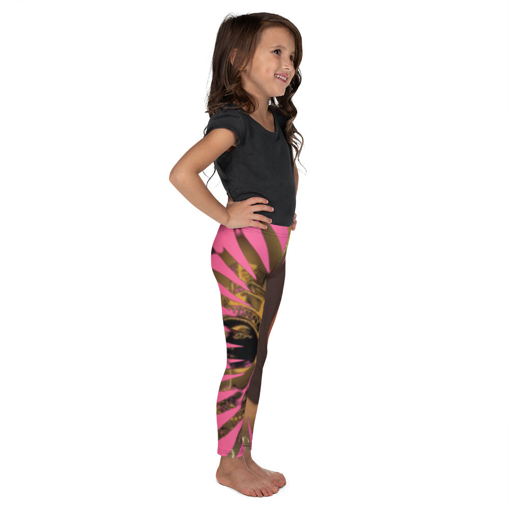 DamQueen Dazzling Diva Girls Leggings