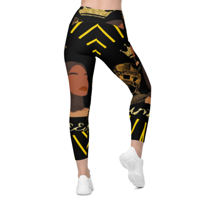 DamQueen Rule The World Leggings