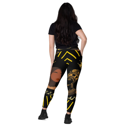 DamQueen Rule The World Leggings