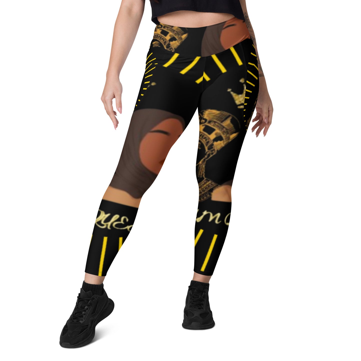 DamQueen Rule The World Leggings