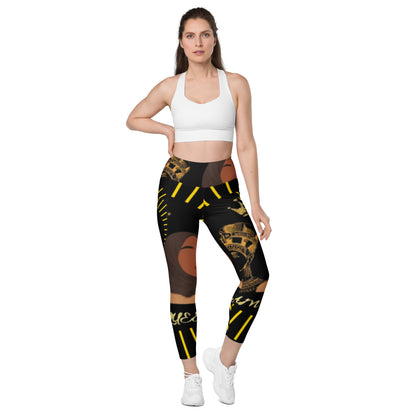 DamQueen Rule The World Leggings