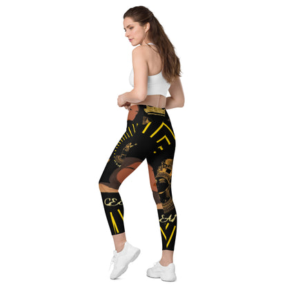 DamQueen Rule The World Leggings