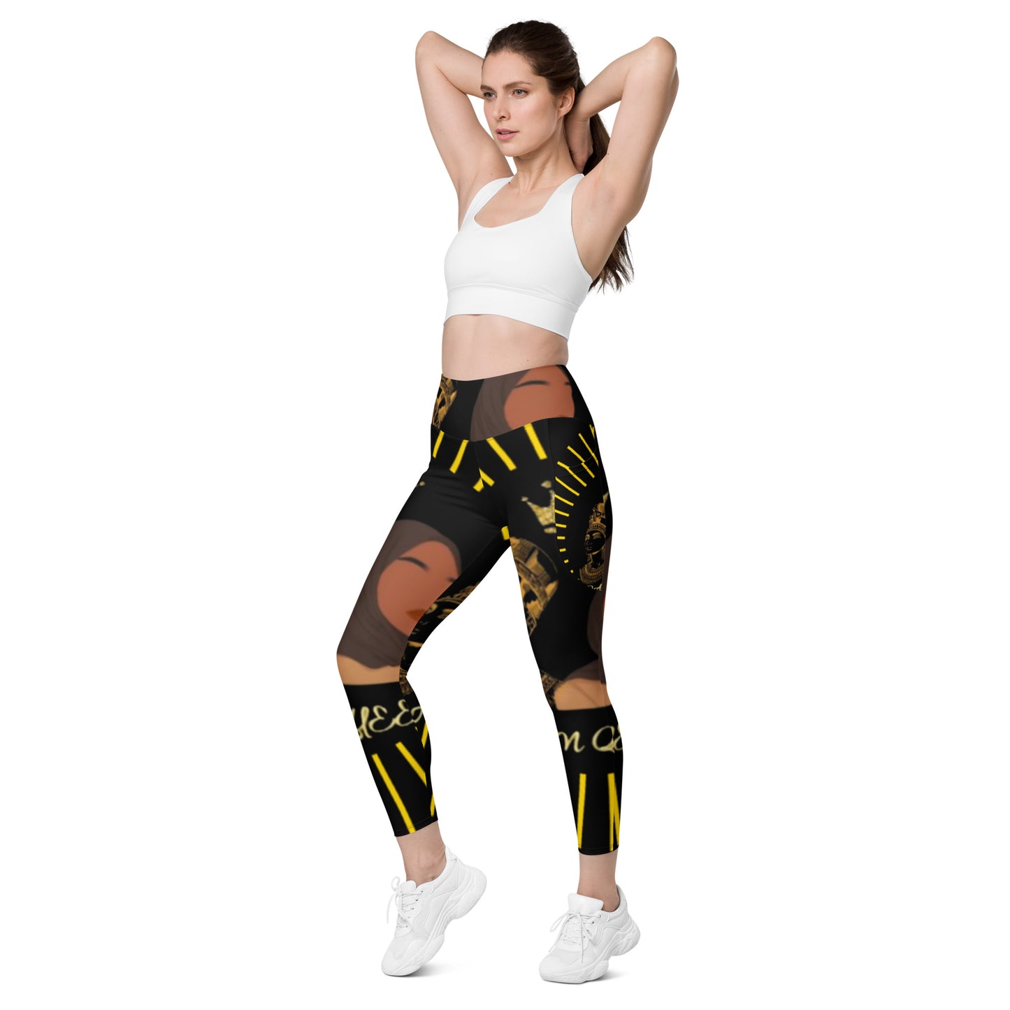 DamQueen Rule The World Leggings