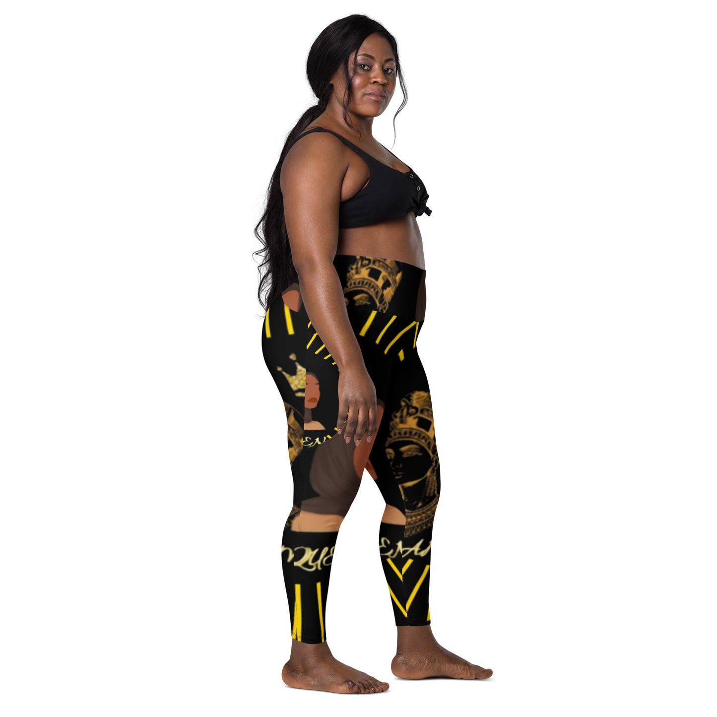 DamQueen Rule The World Leggings