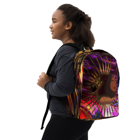 DamQueen Radiant Glow Queen Minimalist Backpack