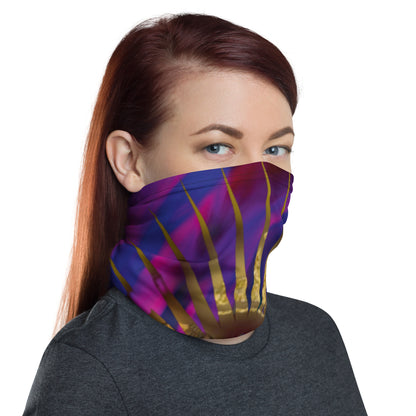 DamQueen Glow Party Neck Gaiter