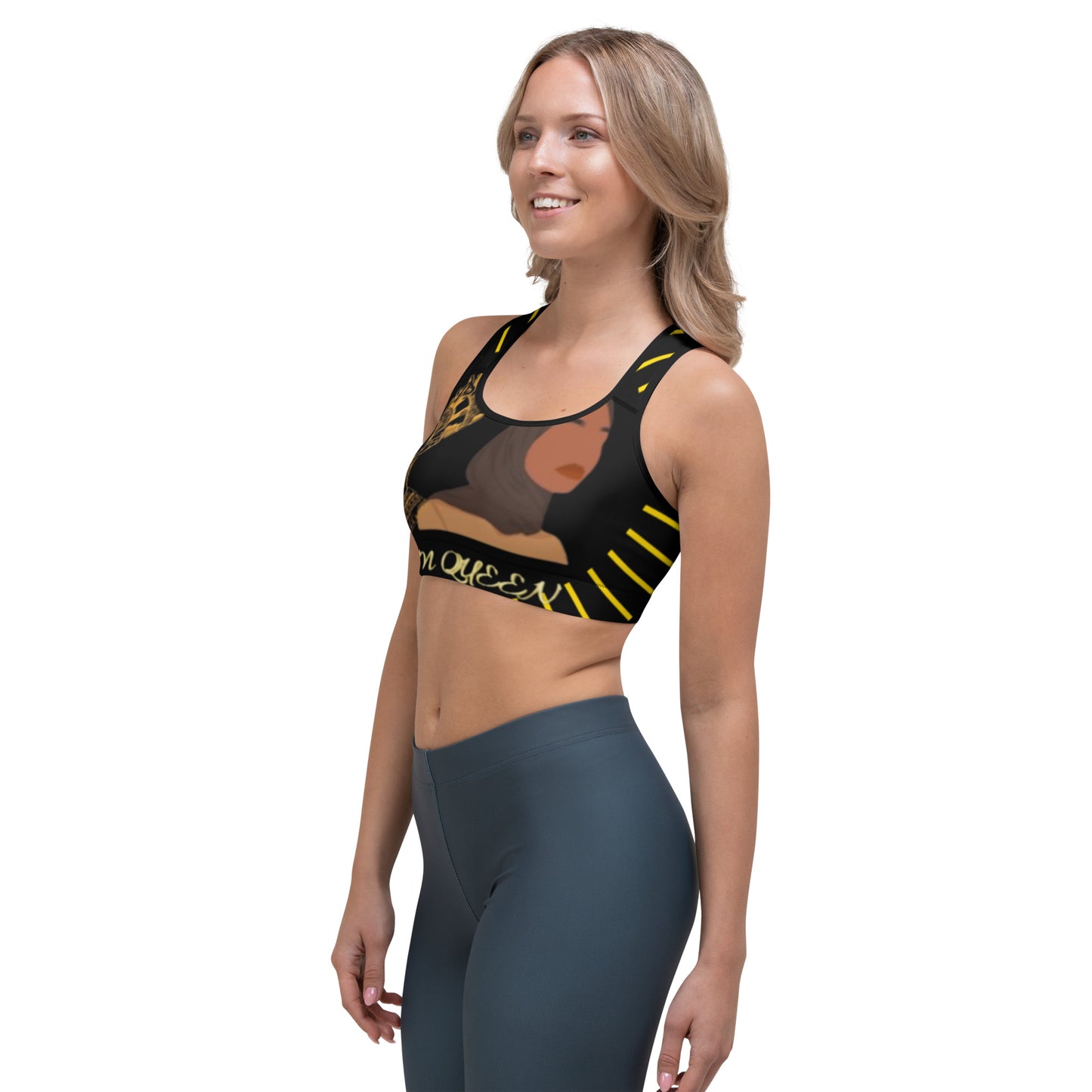 DamQueen Regal Radiance Sports bra