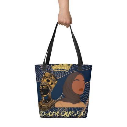 DamQueen Rule the Streets Tote Bag