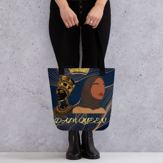 DamQueen Rule the Streets Tote Bag