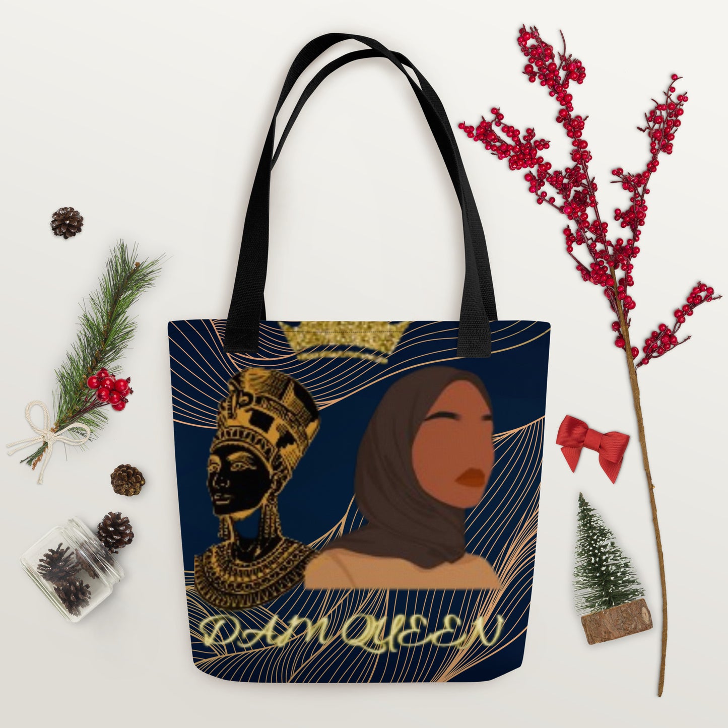 DamQueen Rule the Streets Tote Bag