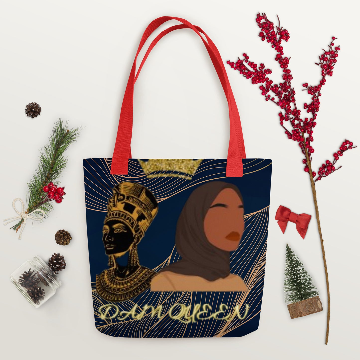 DamQueen Rule the Streets Tote Bag