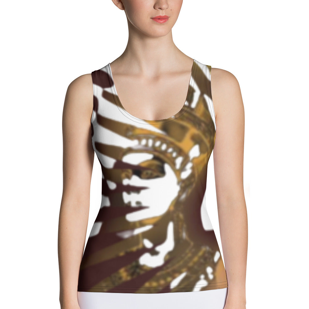 DamQueen Golden Sands Egyptian Queen Tank Top