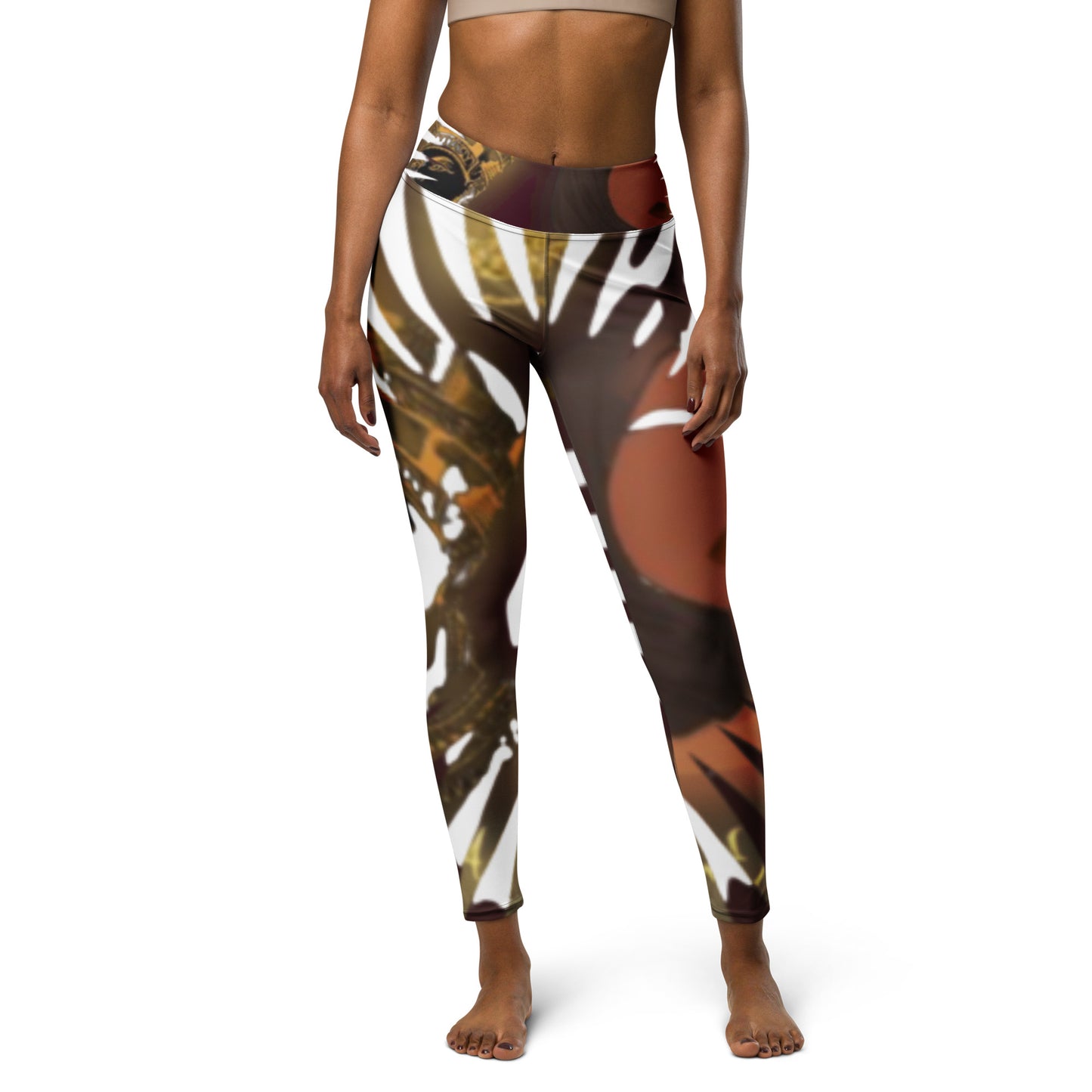 DamQueen Regal Fusion Yoga Leggings