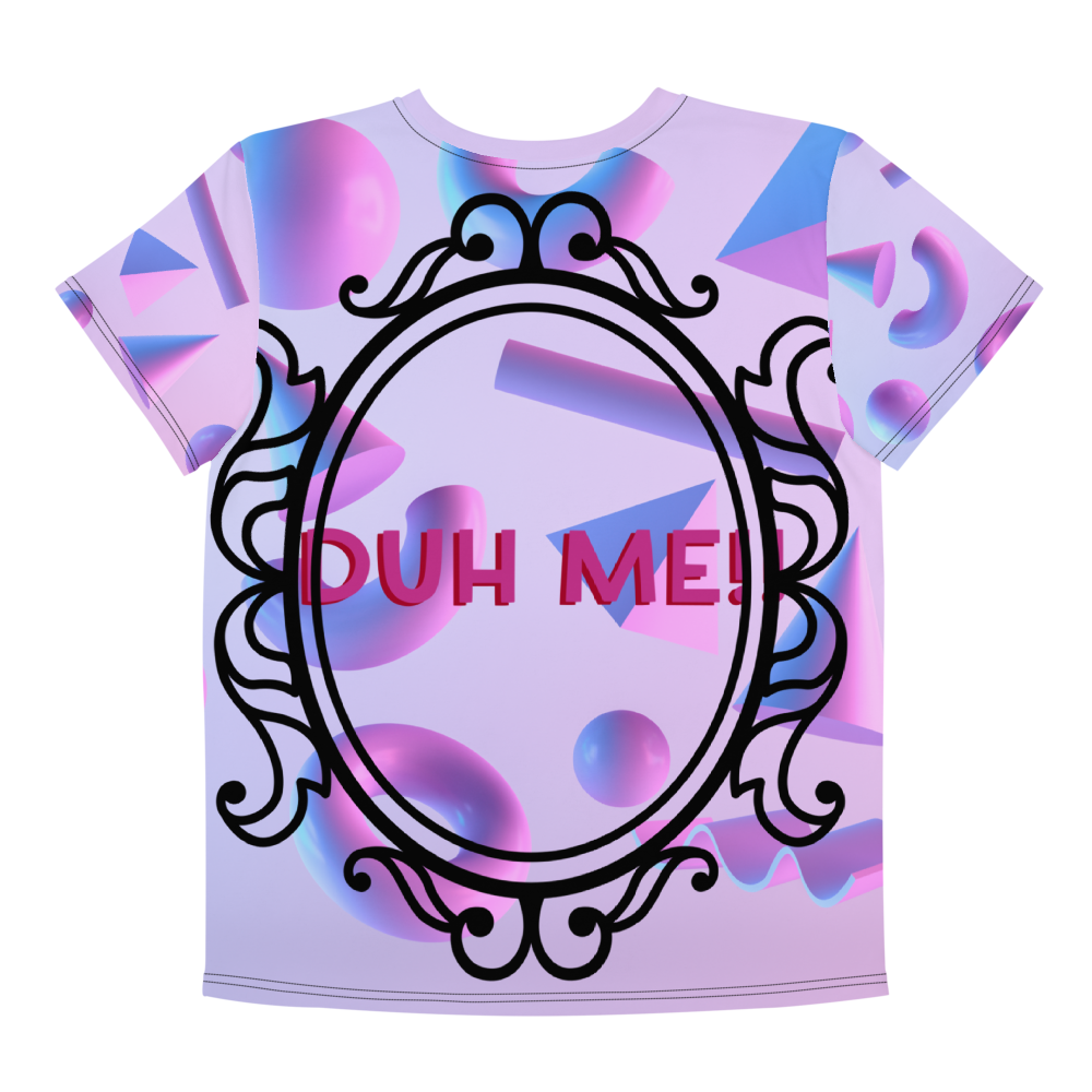 DamQueen Who's Queen of Them All Youth Crew Neck T-Shirt