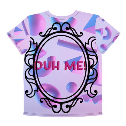 DamQueen Who's Queen of Them All Youth Crew Neck T-Shirt