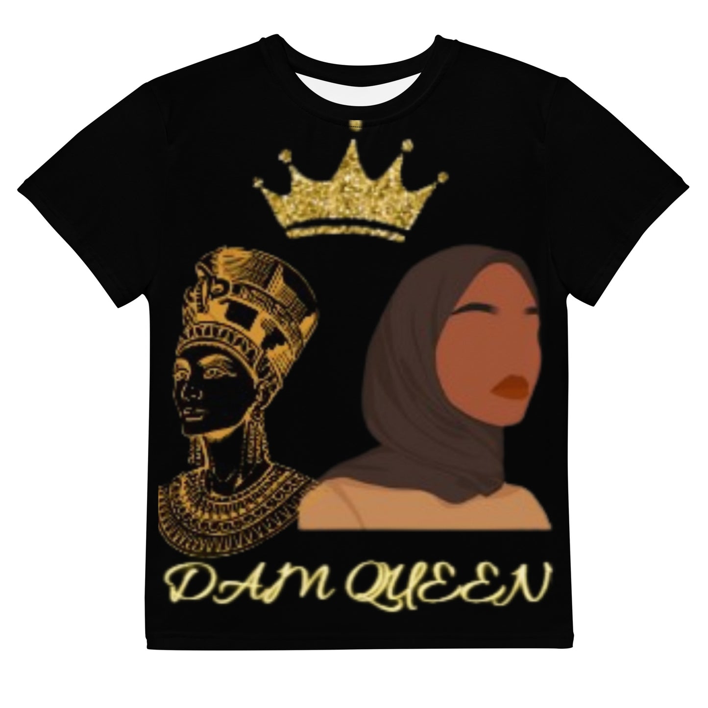 DamQueen Royalty Youth Crew Neck T-Shirt