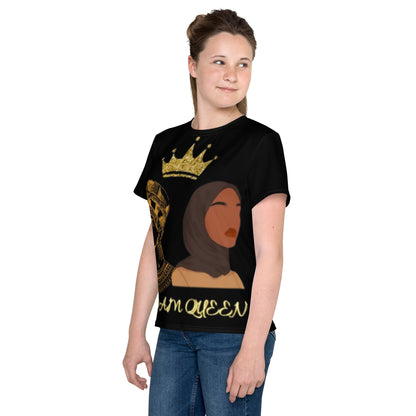 DamQueen Royalty Youth Crew Neck T-Shirt