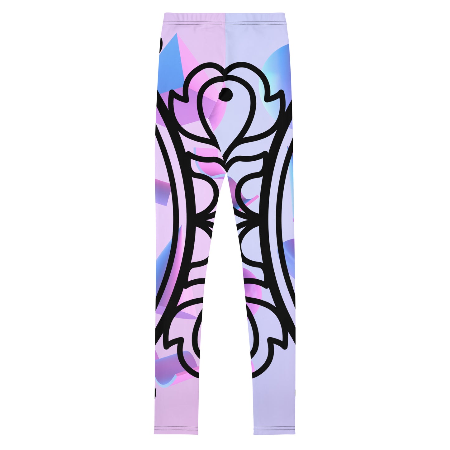 DamQueen Who's Queen of Them All Purple Youth Leggings