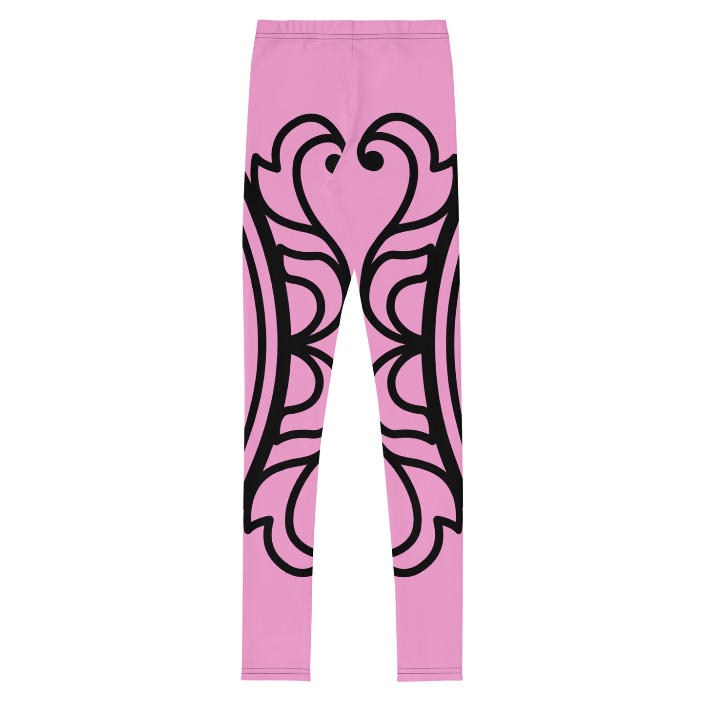 DamQueen Who's Queen of Them All Pink Youth Leggings