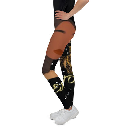 DamQueen Galactic Royalty Youth Leggings