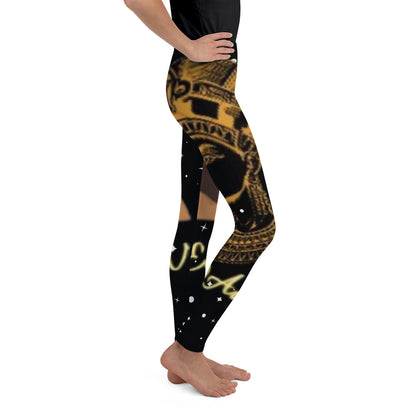 DamQueen Galactic Royalty Youth Leggings