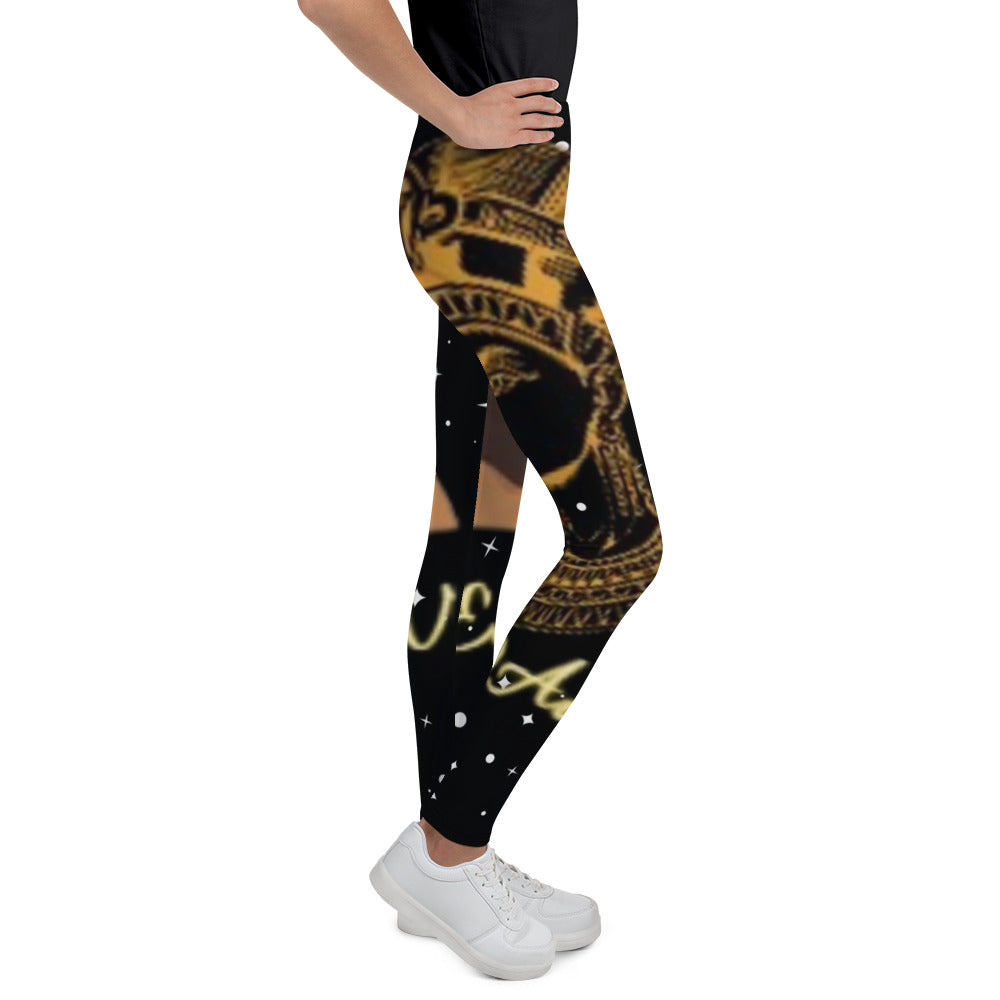 DamQueen Galactic Royalty Youth Leggings