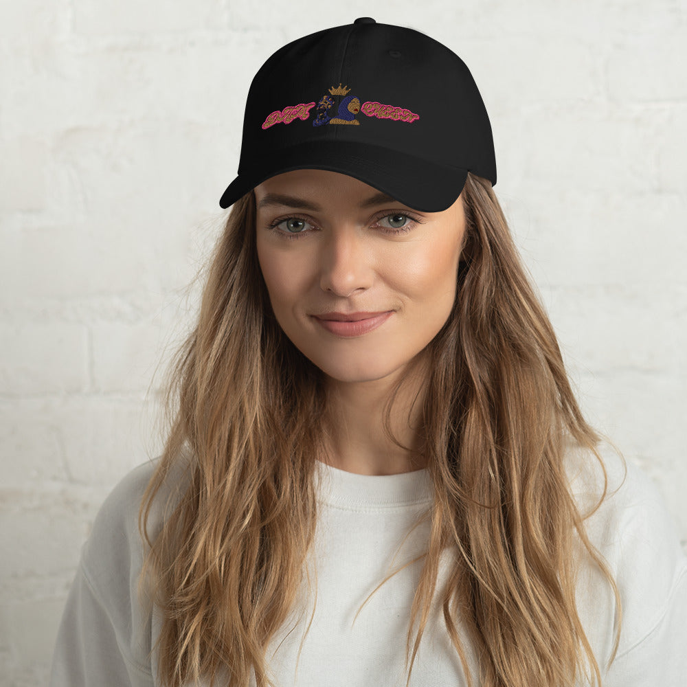 DamQueen Royal Crowned Dad Hat